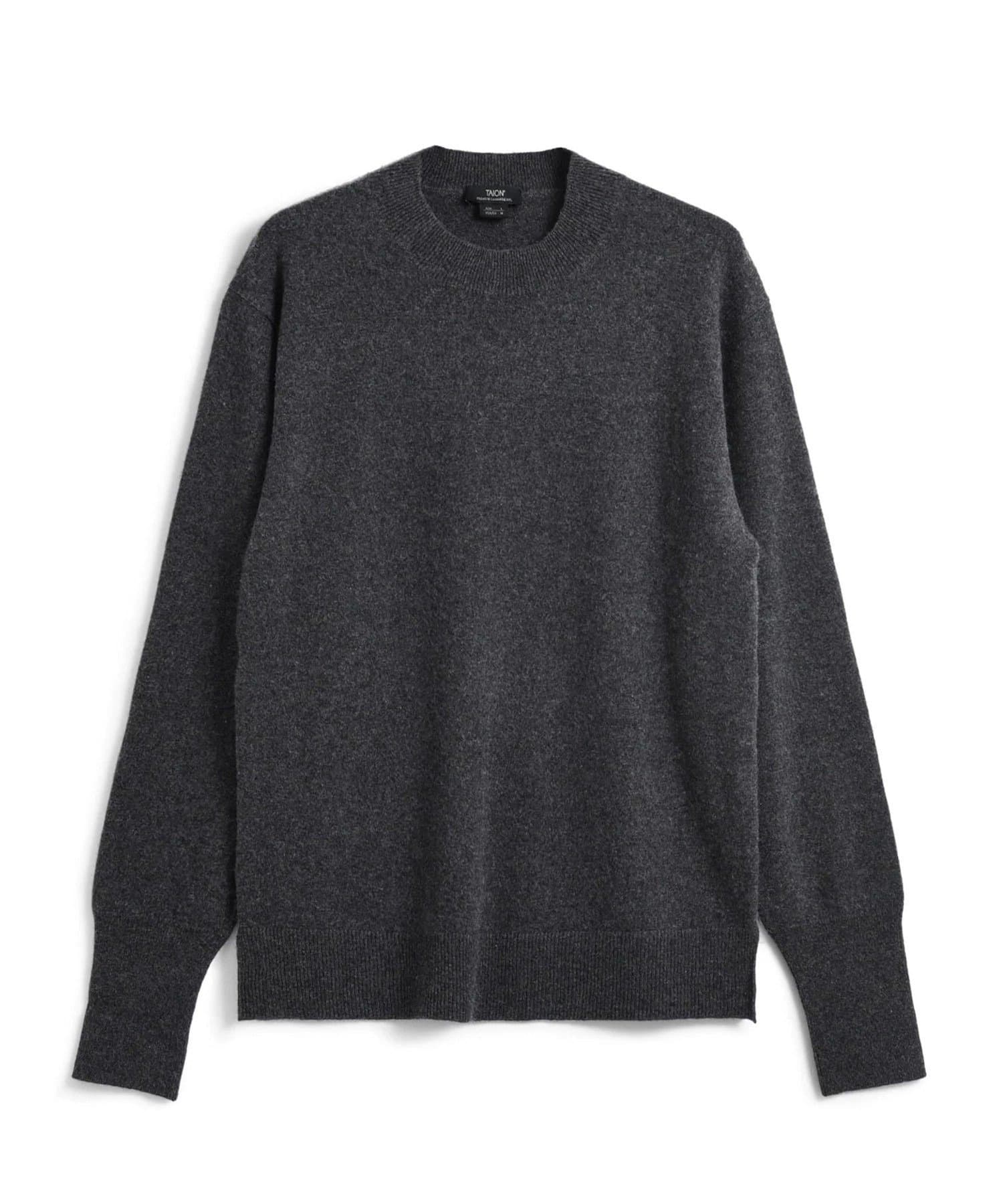 FREDY & GLOSTER(フレディ アンド グロスター) 【TAION】100% CASHMERE CREW-NECK SWEATER