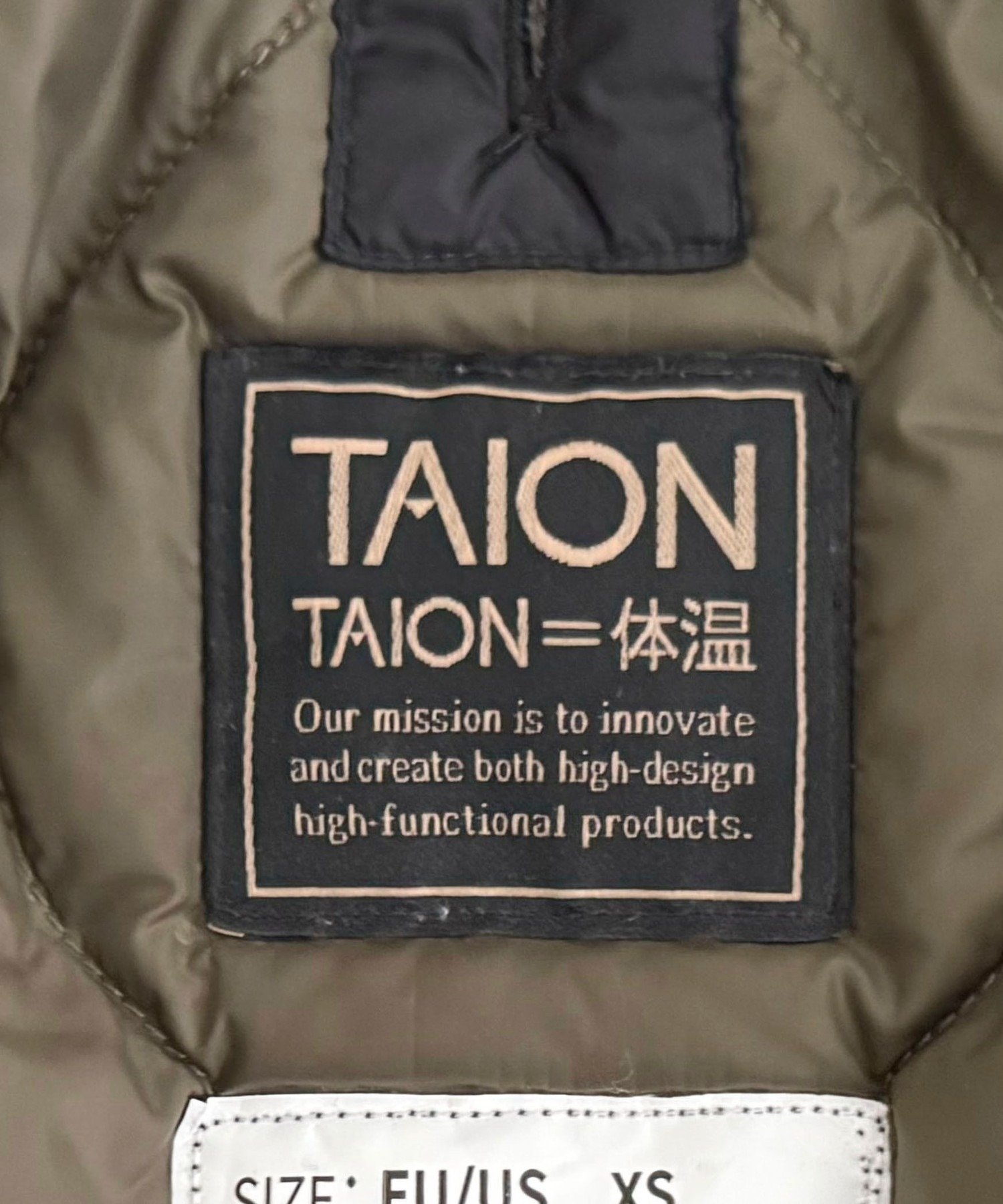 FREDY & GLOSTER(フレディ アンド グロスター) 【TAION】MILITARY M65 LINER W-ZIP DOWN JKT