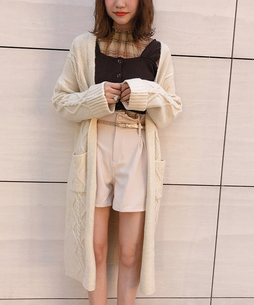 ケーブルロングカーディガン One After Another Nice Claup ワンアフターアナザー ナイスクラップ レディース Pal Closet パルクローゼット パルグループ公式ファッション通販サイト