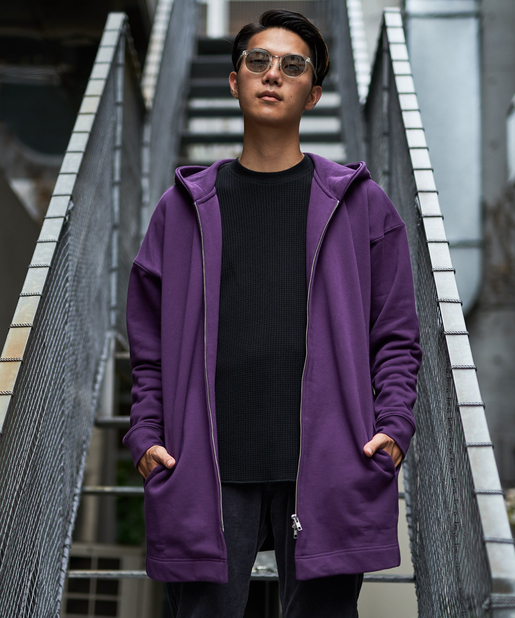 Ciaopanic 裏毛ジップフードコート ロングジップパーカー Outlet アウトレット メンズ Pal Closet パルクローゼット パルグループ公式ファッション通販サイト