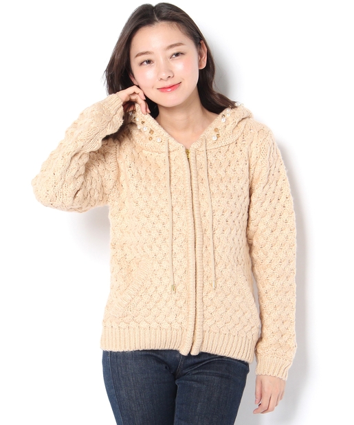 Delyle Noir ケーブルパーカー Outlet アウトレット レディース Pal Closet パルクローゼット パルグループ公式ファッション通販サイト