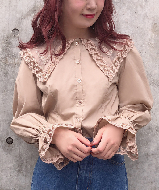 ヴィンテージ襟レースブラウス One After Another Nice Claup ワンアフターアナザー ナイスクラップ レディース Pal Closet パルクローゼット パルグループ公式ファッション通販サイト