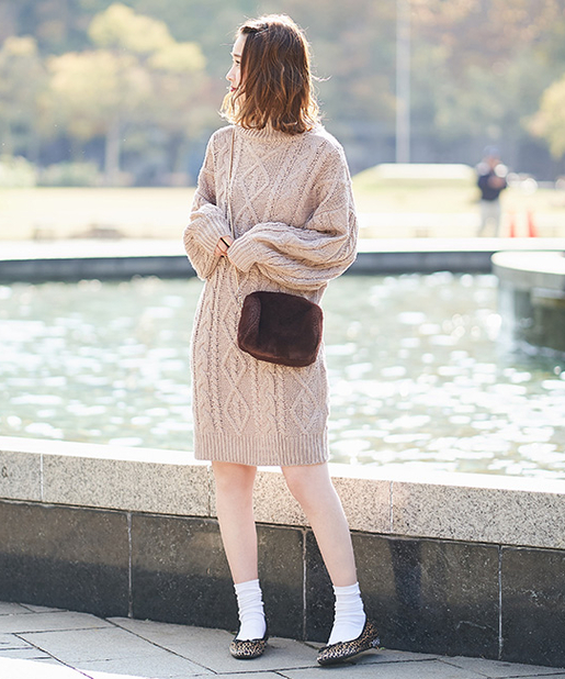 ケーブルニットミニワンピース One After Another Nice Claup ワンアフターアナザー ナイスクラップ レディース Pal Closet パルクローゼット パルグループ公式ファッション通販サイト