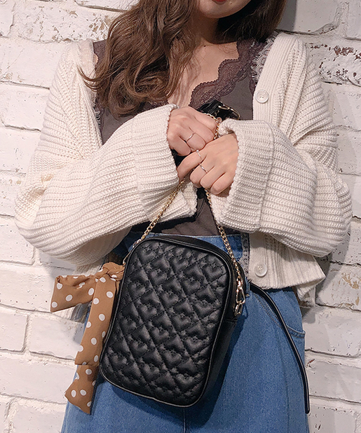 ハートキルティングショルダーbag One After Another Nice Claup ワンアフターアナザー ナイスクラップ レディース Pal Closet パルクローゼット パルグループ公式ファッション通販サイト
