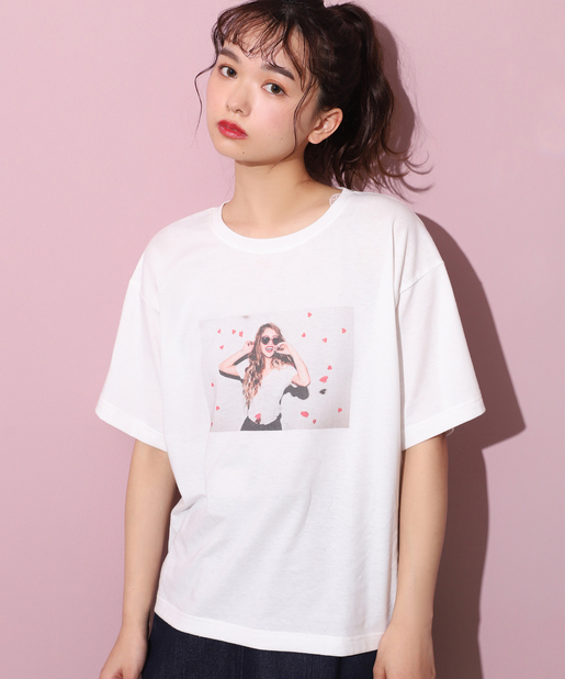 女の子フォトtシャツ One After Another Nice Claup ワンアフターアナザー ナイスクラップ レディース Pal Closet パルクローゼット パルグループ公式ファッション通販サイト