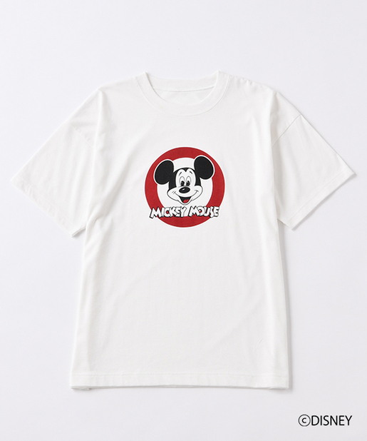 one after another NICE CLAUP(ワンアフターアナザー ナイスクラップ) ミッキーマウス・ミニ―マウス/プリントTシャツ