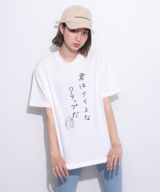 one after another NICE CLAUP(ワンアフターアナザー ナイスクラップ) しばひろコラボTシャツ