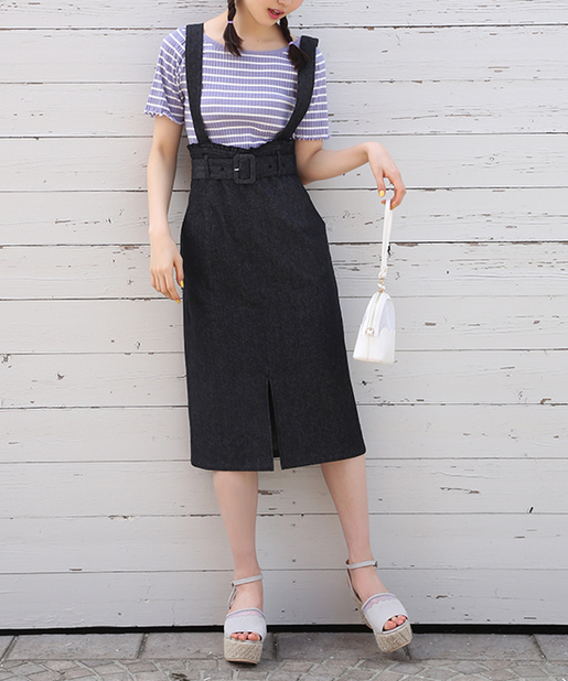 サス付きタイトスカート One After Another Nice Claup ワンアフターアナザー ナイスクラップ レディース Pal Closet パルクローゼット パルグループ公式ファッション通販サイト