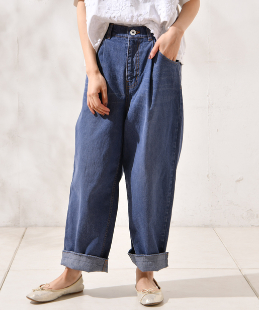 デニムコクーンパンツ Pual Ce Cin ピュアルセシン レディース Pal Closet パルクローゼット パルグループ公式ファッション通販サイト