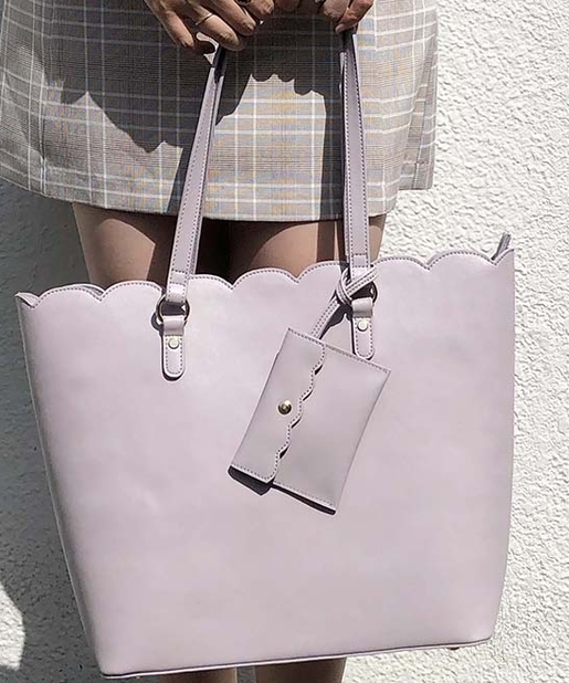 スカラップa4トートバッグ One After Another Nice Claup ワンアフターアナザー ナイスクラップ レディース Pal Closet パルクローゼット パルグループ公式ファッション通販サイト