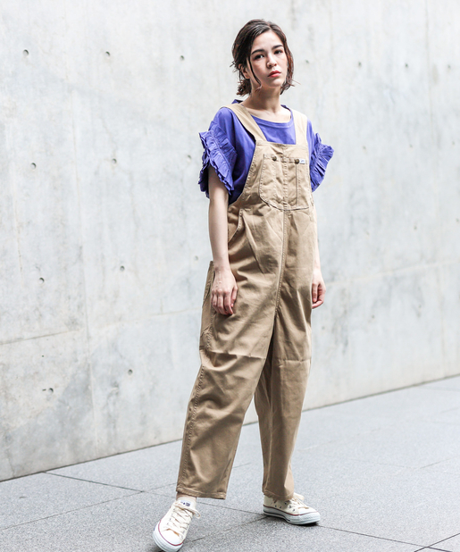 【美品】CIAOPANIC TYPY Lee/リー 別注ローバックオーバーオール Lee（リー）の「【Lee/リー】別注ローバックオーバーオール