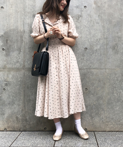 Web Store限定 開襟レトロワンピース One After Another Nice Claup ワンアフターアナザー ナイスクラップ レディース Pal Closet パルクローゼット パルグループ公式ファッション通販サイト