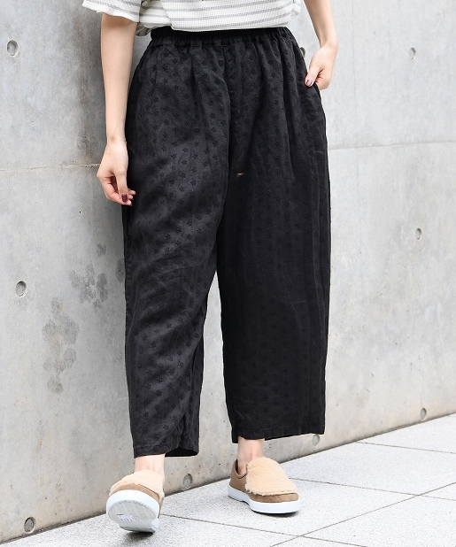 エンブロイダリー刺繍パンツ Pual Ce Cin ピュアルセシン レディース Pal Closet パルクローゼット パルグループ公式ファッション通販サイト